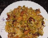 A picture of step 7 of Veg Biryani.