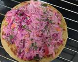 Purple roti pizza recipe step 2 photo