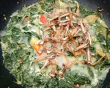 Foto langkah ke 6 dari resep Gulai Daun Singkong Teri.