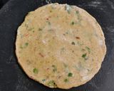 A picture of step 7 of Sweet potato paratha.