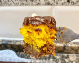 Foto del paso 17 de la receta: Pastel de zanahoria con relleno y ganaché, “sin gluten “