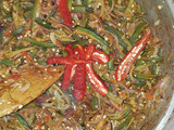 Bhindi masala(miyar kubewa)