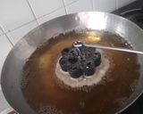 A picture of step 8 of Sweet Flower Khaja (Achappam) with Rabadi (fusion).