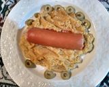 Foto del paso 2 de la receta: Chorizo alemán con puré de papas al huevo
