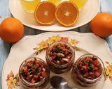 A picture of step 4 of Protein Packed Kala Chana Breakfast With Fresh Orange Juice.