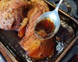 A picture of step 9 of Christmas Honey glazed cider ham.