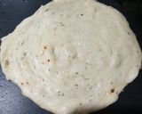 A picture of step 3 of Khasta masala lacha paratha.
