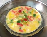 Steamed Eggs With Bell Pepper recipe step 2 photo