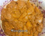 Une image de l'étape 1 de Poulet Curry Madras.