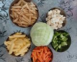 સિઝલર(sizzler recipe in Gujarati) રેસીપી સ્ટેપ1ફોટો