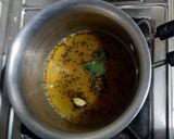 A picture of step 2 of Jaggery Chai.