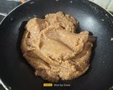 A picture of step 4 of Singhare Atta Ki Burfi.