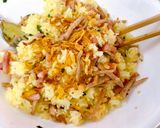 Hình bước làm 2 của món Xôi mặn công thức nhanh nhất