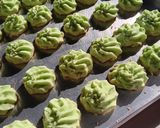Foto langkah ke 6 dari resep Sagu Keju Pandan cookies.