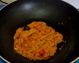 A picture of step 6 of Niramish Paneer.