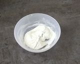 A picture of step 2 of Left over Rice Pakodi.