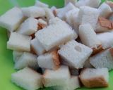 Foto langkah ke 1 dari resep Puding Kukus Roti Tawar Keju.