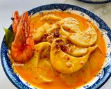 Foto langkah ke 5 dari resep Gulai Umbut Kelapa Khatulistiwa.