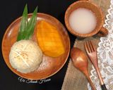 Hình bước làm 3 của món 🍃 XÔI XOÀI 🥭 (MANGO STICKY RICE)