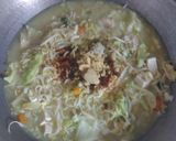 Foto langkah ke 8 dari resep Soto Indomie Sayuran tanpa Daging ala FD ala kadarnya 😄🙈.