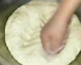 A picture of step 3 of Sweet and sour chicken pizza.