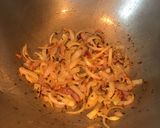 A picture of step 5 of Dhaniya Aloo / Potato in Coriander Gravy.