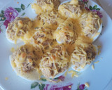 Foto del paso 5 de la receta: Huevos rellenos con atún listos para ensalada