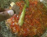 Foto langkah ke 5 dari resep Oseng pedas cumi dan pete.