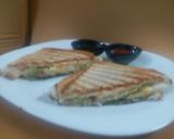 A picture of step 9 of Grilled cheese Corn sandwiches.