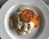 Foto del paso 9 de la receta: Canelones melosos con trufa y crujiente de queso 🧀 con thermomix