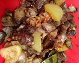 Foto langkah ke 7 dari resep Tumis Ati Ampela Asam Pedas.