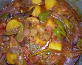A picture of step 3 of Beef Biryani.