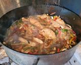 Foto del paso 6 de la receta: Pollo al disco con cerveza rubia