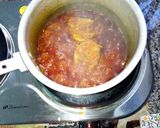 A picture of step 2 of Roasted / Grilled Yam and Plantain with Peppered fish Sauce.