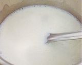A picture of step 1 of Mango Custard.