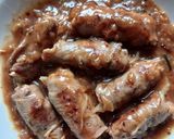 รูปขั้นตอนการทำที่ 3 ของ หมูม้วนกะหล่ำปลี