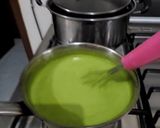 Foto langkah ke 4 dari resep Puding Lumut Pandan Gula Melaka.