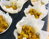 A picture of step 5 of Apple-filling Phyllo Pastry Parcels 🥐.