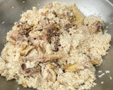 Foto langkah ke 3 dari resep Nasi Tim Ayam.