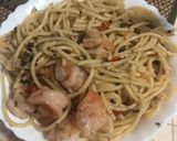 蒜香松露蝦炒意粉的食譜步驟5照片