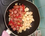 Foto langkah ke 2 dari resep Sosis Tahu Saus Tiram.
