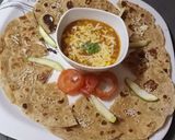 કોર્ન સબ્જી વીથ તીલ પરાઠા રેસીપી સ્ટેપ5ફોટો