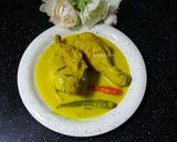 Foto langkah ke 5 dari resep Ayam Masak Lemak Chili Padi.