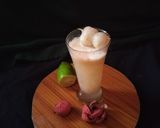A picture of step 3 of Lychee sorbet.