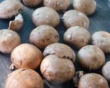 A picture of step 1 of A celebration of veggies: Mushroom dum biriyani.