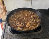 Foto langkah ke 9 dari resep Chicken Stroganof with Coconut Milk /santan.