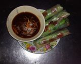 Hình bước làm 7 của món Bò Bía mặn