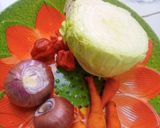 A picture of step 1 of Spring rolls & Samosa.