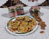 A picture of step 4 of Dry fruit chikki.
