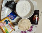 A picture of step 1 of Chocolate cake.